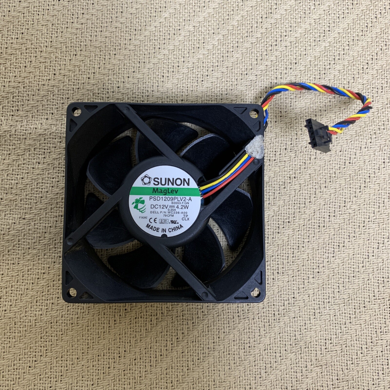 SUNON Maglev PSD1209PLV2-A WC236 9cm 9032 90mm DC12V 4.2W Cooling Fan
