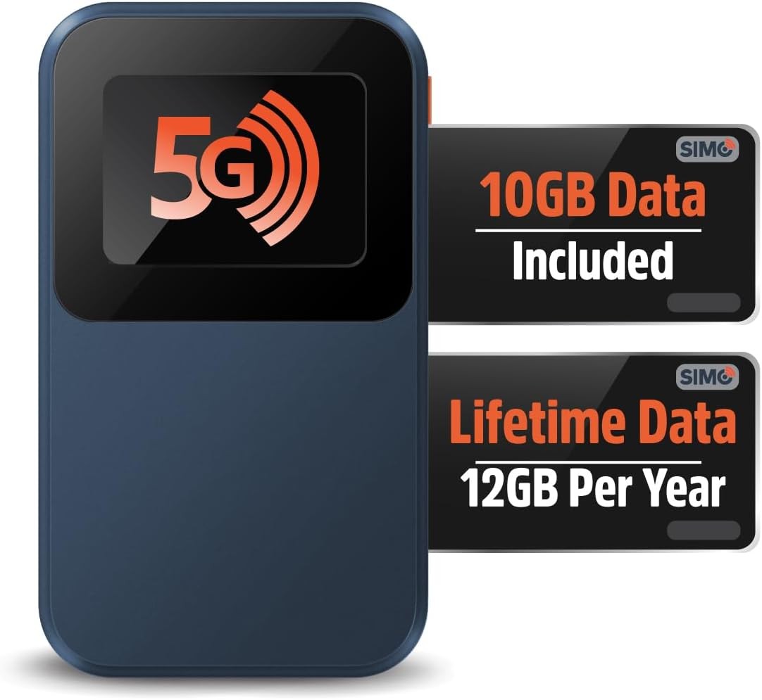 Solis Edge 5G Hotspot Bundle Lifetime Global Data