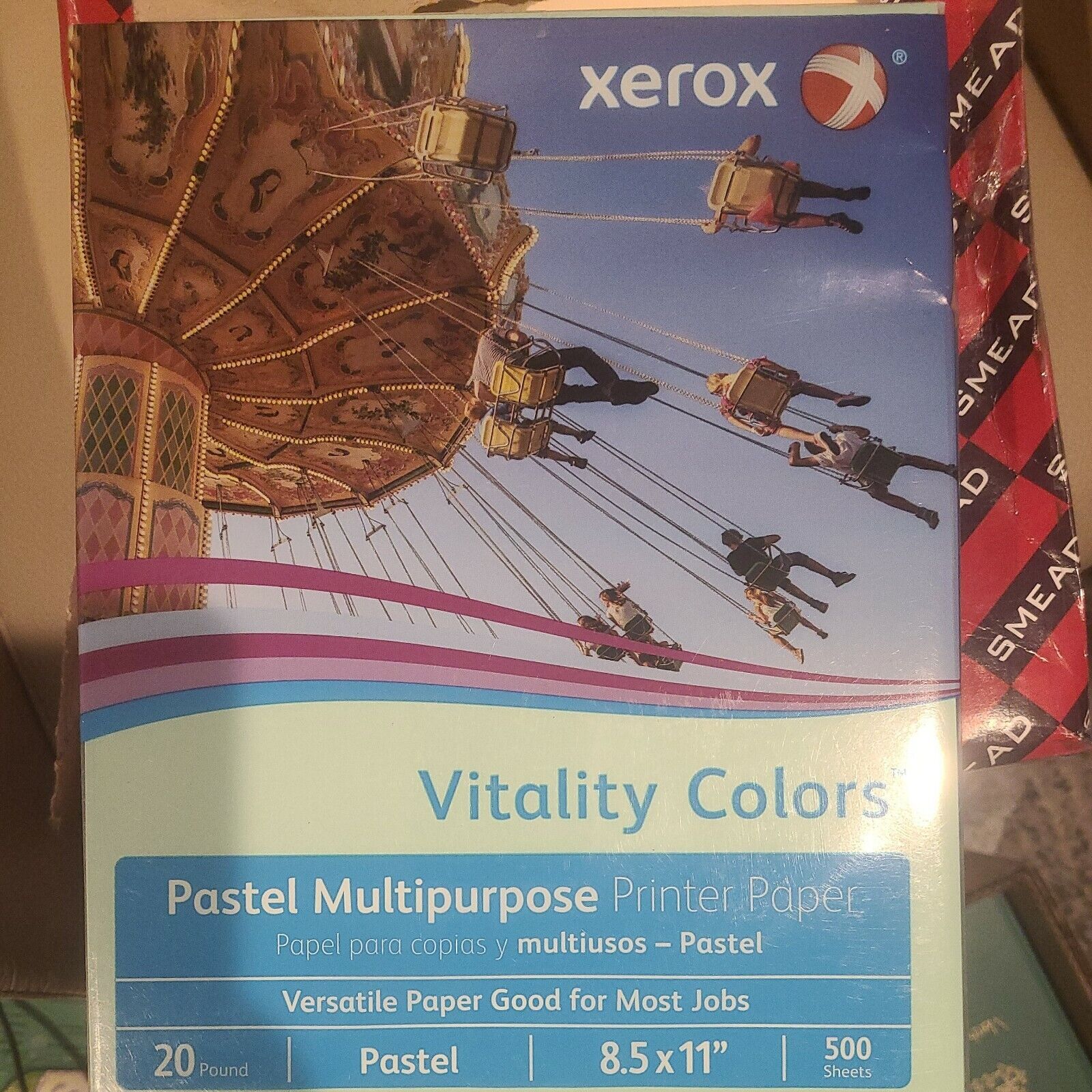 Xerox Vitality Colors Multi-Use Printer Paper 1 ream, 500 sheets