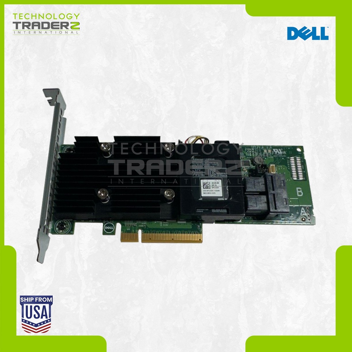 J14DC Dell PERC H730P 12Gb/s 2GB SAS PCIe RAID Controller 0J14DC W/ 1x 037CT1