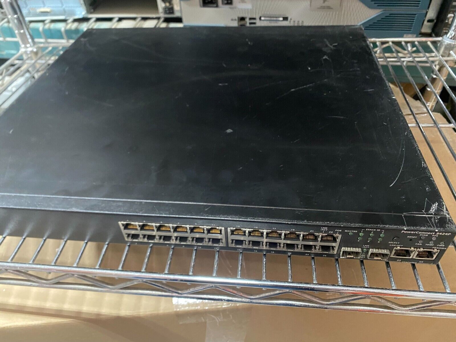 Dell PowerConnect 3424 24 Port PoE Fast Ethernet Switch