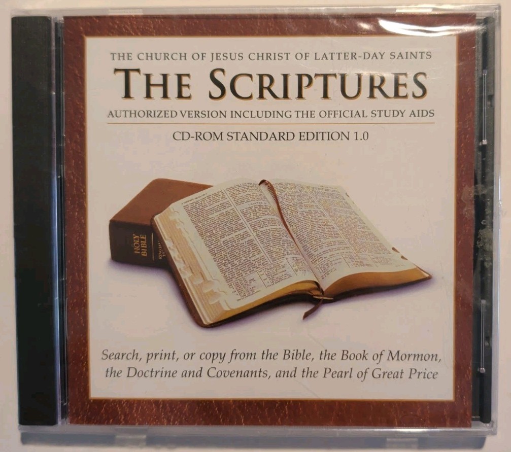 The Scriptures CD-ROM Bundle NEW SEALED Standard & Resource Edition 1.0 PC LDS