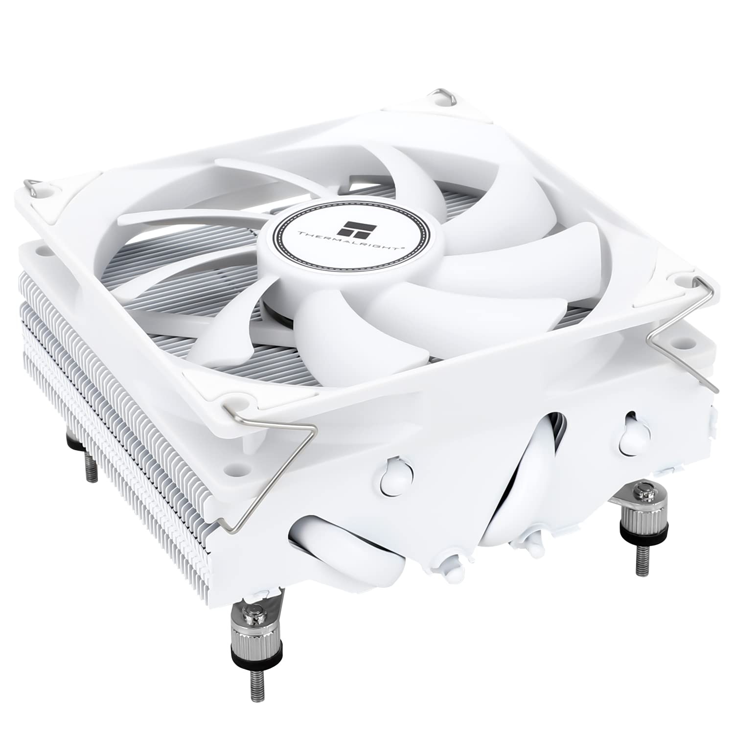 AXP90X47 White Low Profile CPU Cooler 92mm TL9015W Slim PWM Fan ITX AGHP 47mm