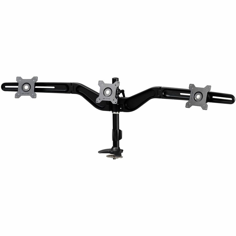 Amer Mounts AMR3P Triple Monitor Pole Mount (Grommet Base)