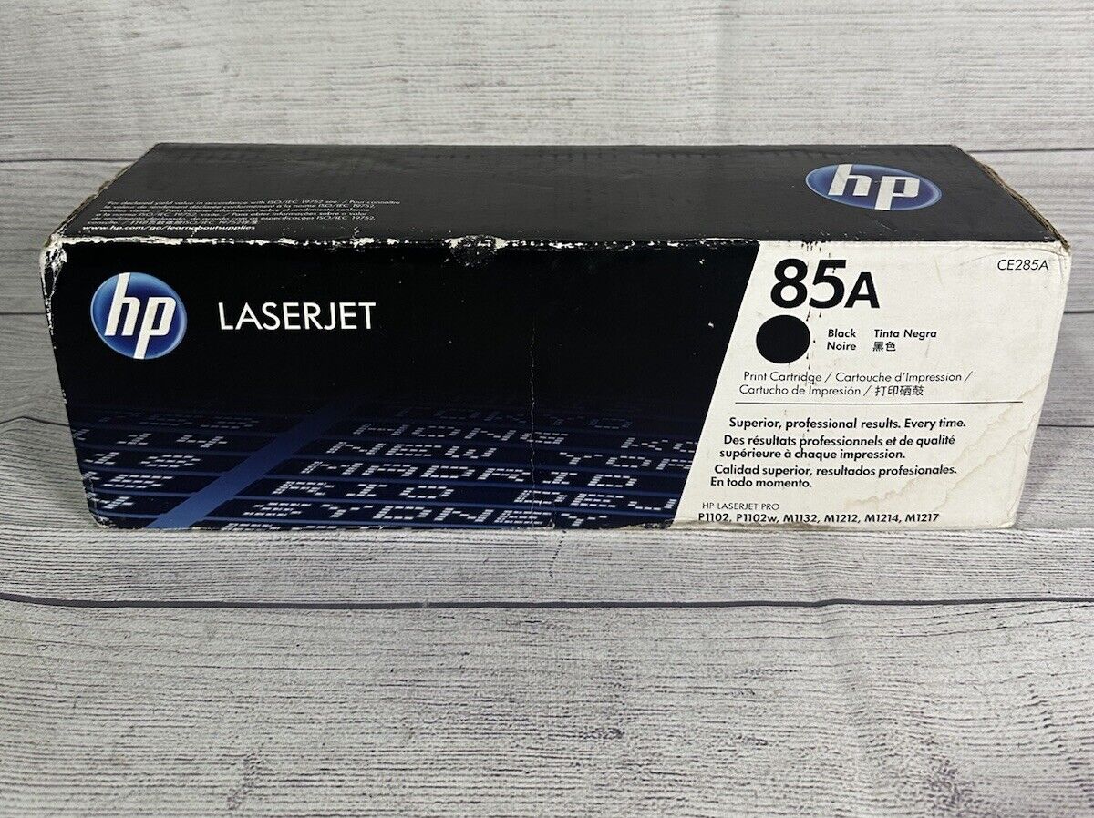 NEW Genuine HP LaserJet 85A CE285A Black Toner Cartridge