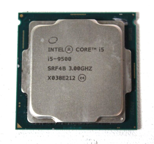 [ Lot Of 5 ] Intel i5-9500 SRF4B 3.00 GHZ Processor