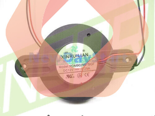 1x XINRUILIAN SCIENCE RDM9025S BGF 12V 0.25A 2-wire cooling fan~