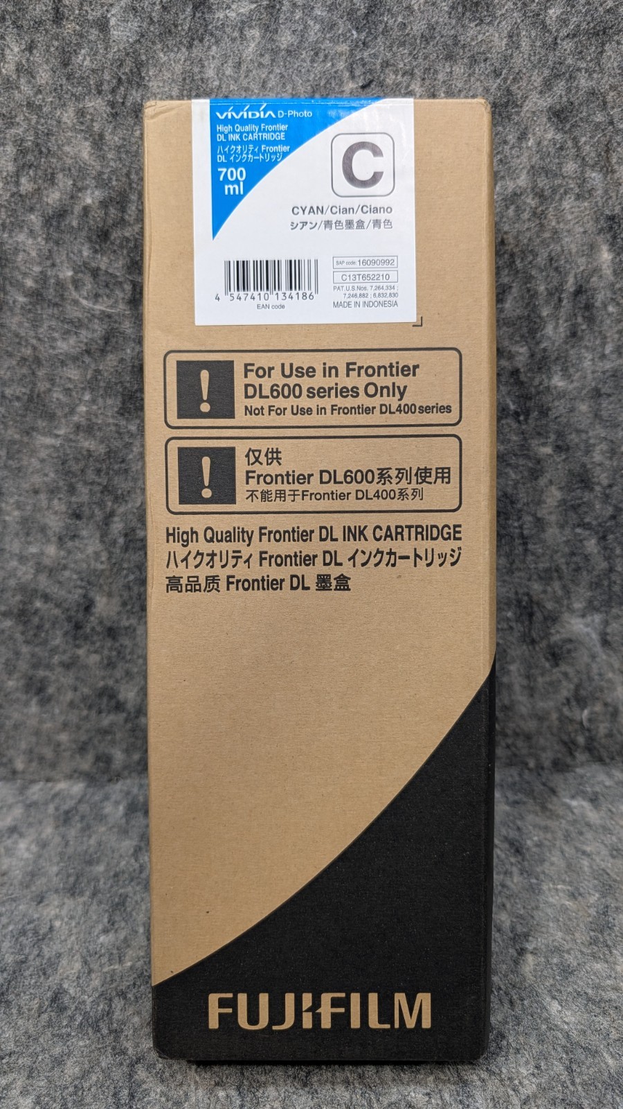 Fujifilm DL600 Frontier Ink Cartridge Cyan C13T652210 - 08/2028 🔥New/Sealed🔥