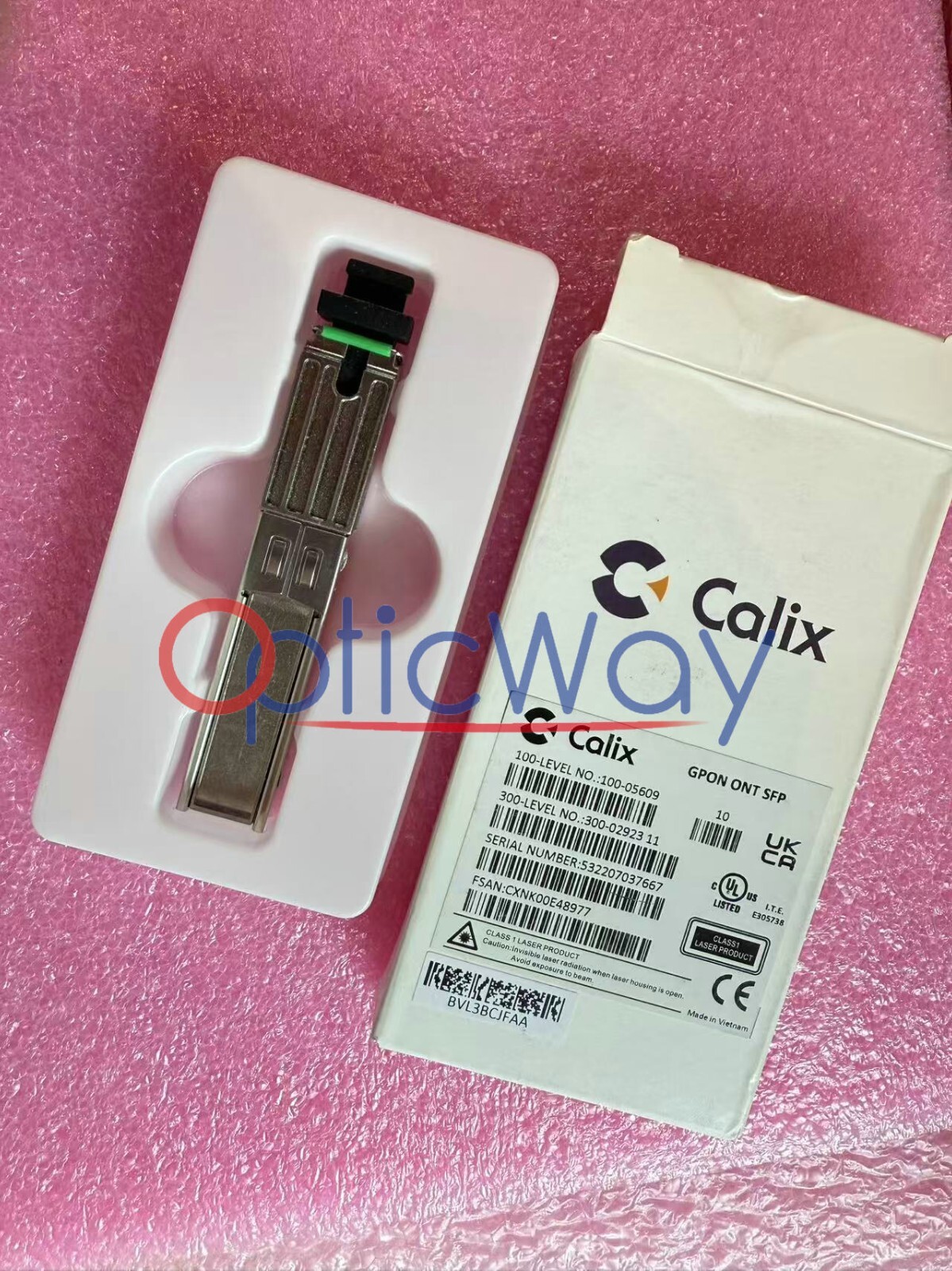 Calix 100-05609  GPON ONT SFP  BVL3BCJFAA