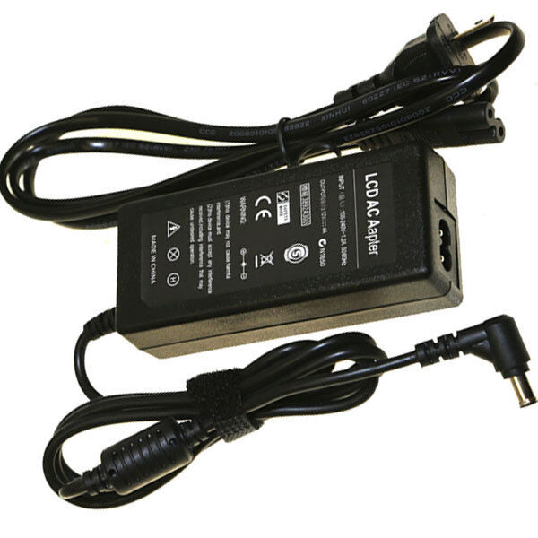 AC Adapter for LG Flatron LG FLATRON E2350V-SN E2350V E2350W TV LCD LED Monitor