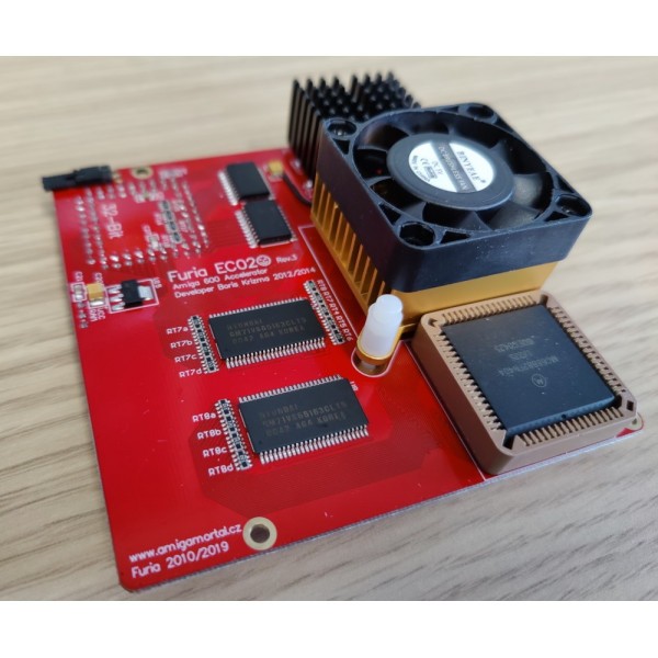 FURIA Amiga 600 accelerator with 68020 and 9.5MB Fast RAM