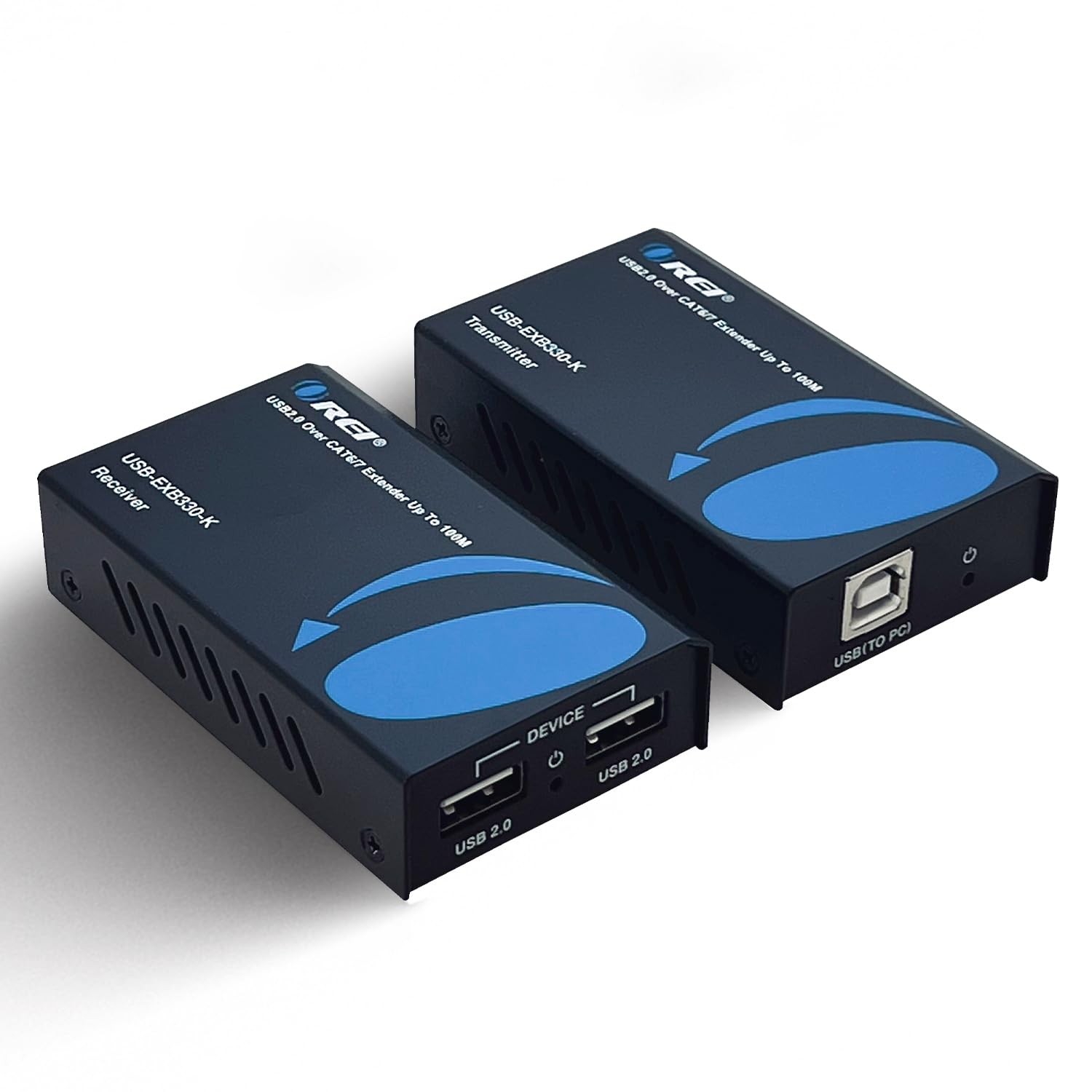 OREI USB 2.0 Over Ethernet Extender 330 Feet 2 Ports