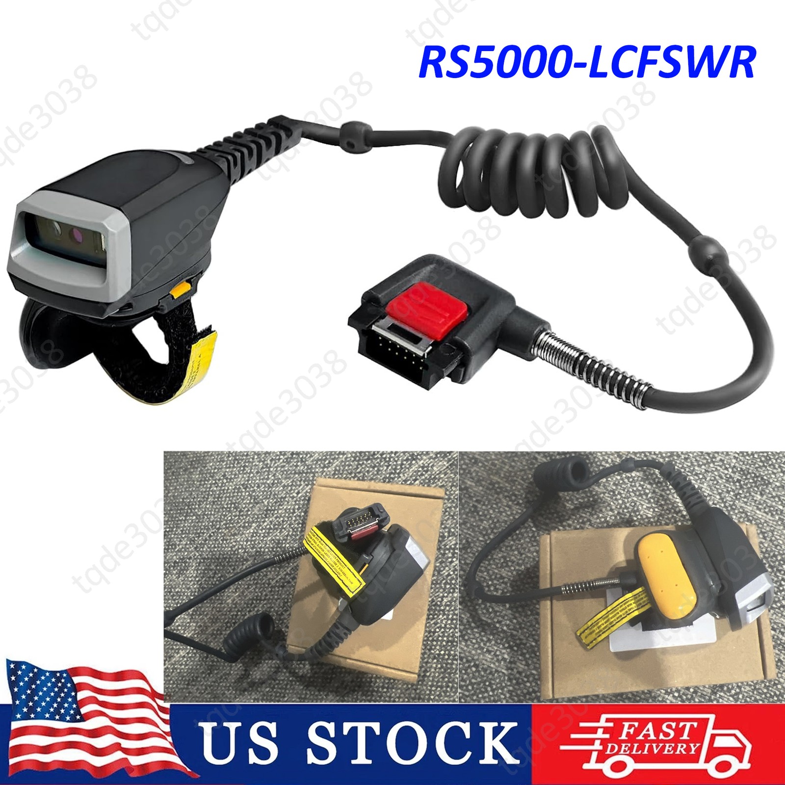 RS5000 Ring Wearable Barcode Scanner for WT6000 for Zebra Symbol RS5000-LCFSWR
