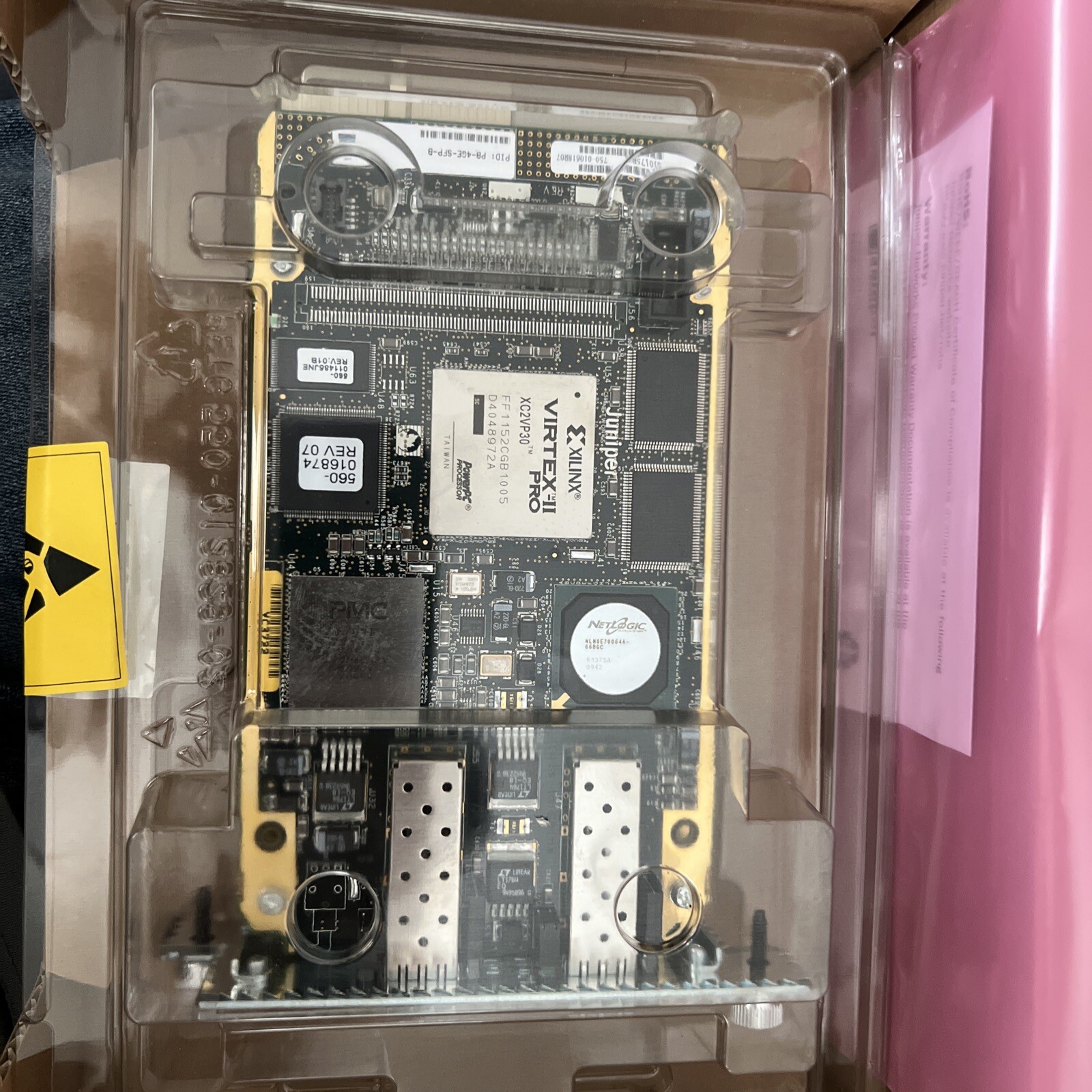 Juniper Networks PB-4GE-SFP 4 Port