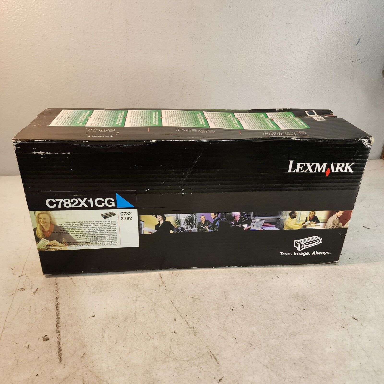 Lexmark C782X1CG Cyan Cartridge Genuine New OEM Sealed Box