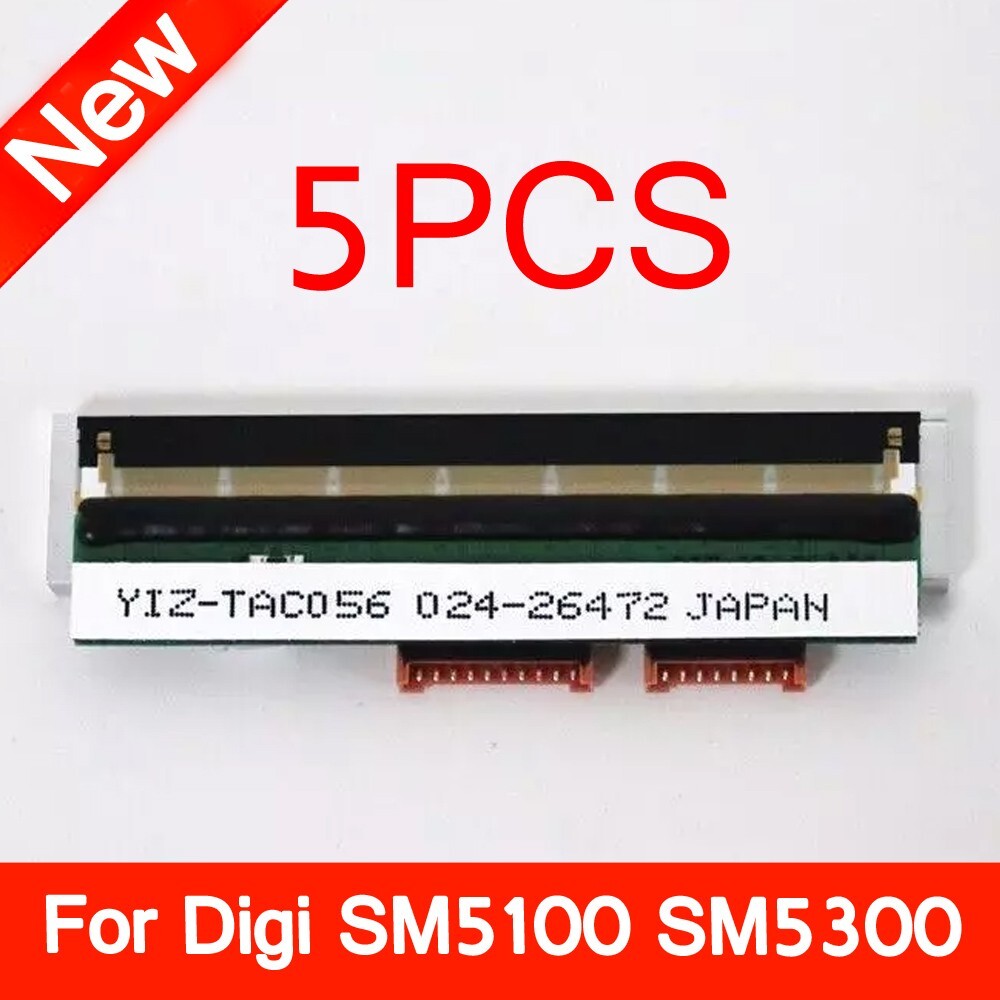 100% New Thermal Printhead For Digi SM5100 SM5300 POS Scale Printers Print head