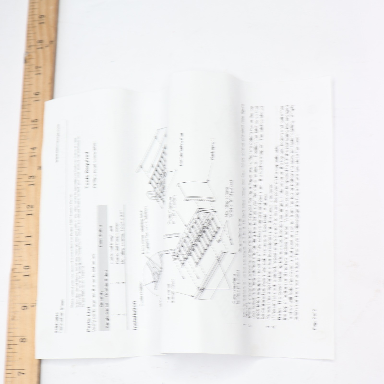 Commscope  Horizontal Trough Kit Double Sided 2U Height 860409044