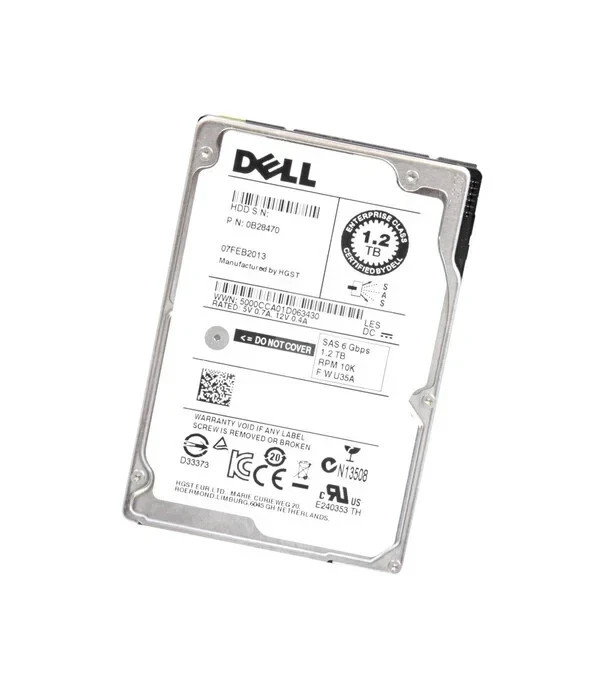 HGST / Dell 1.2TB 10K SAS Hard Disk Drive
