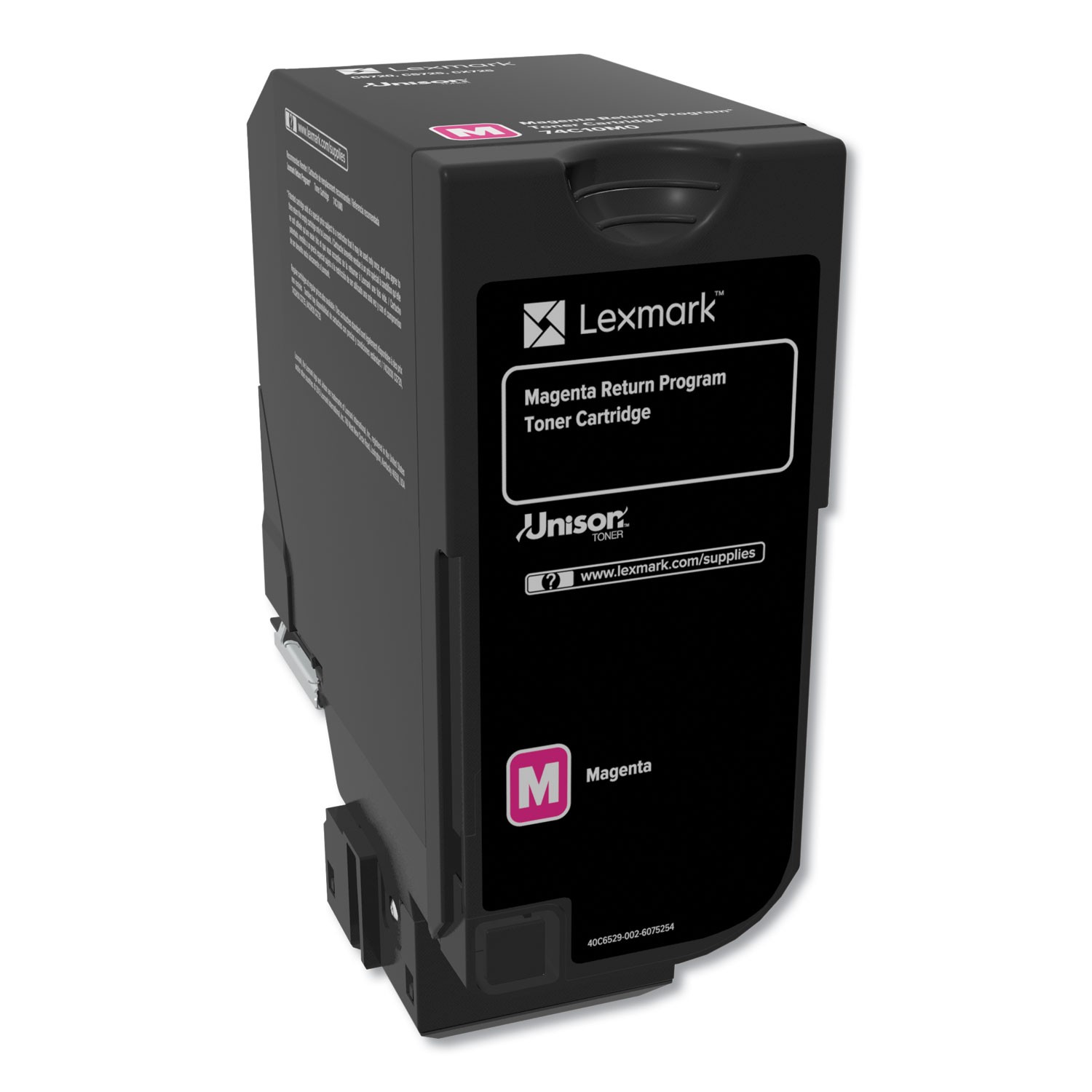 Lexmark 74C10M0 (CS720/CS725/CX725) Return Program Toner, Magenta