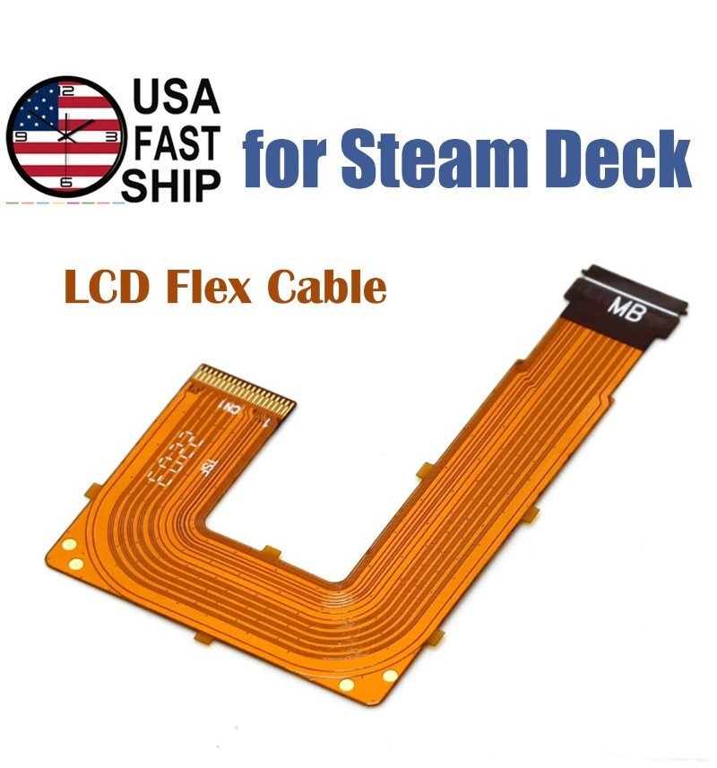 OEM Original LCD Flex Cable MB Display Connector Connection Ribbon Steam Deck