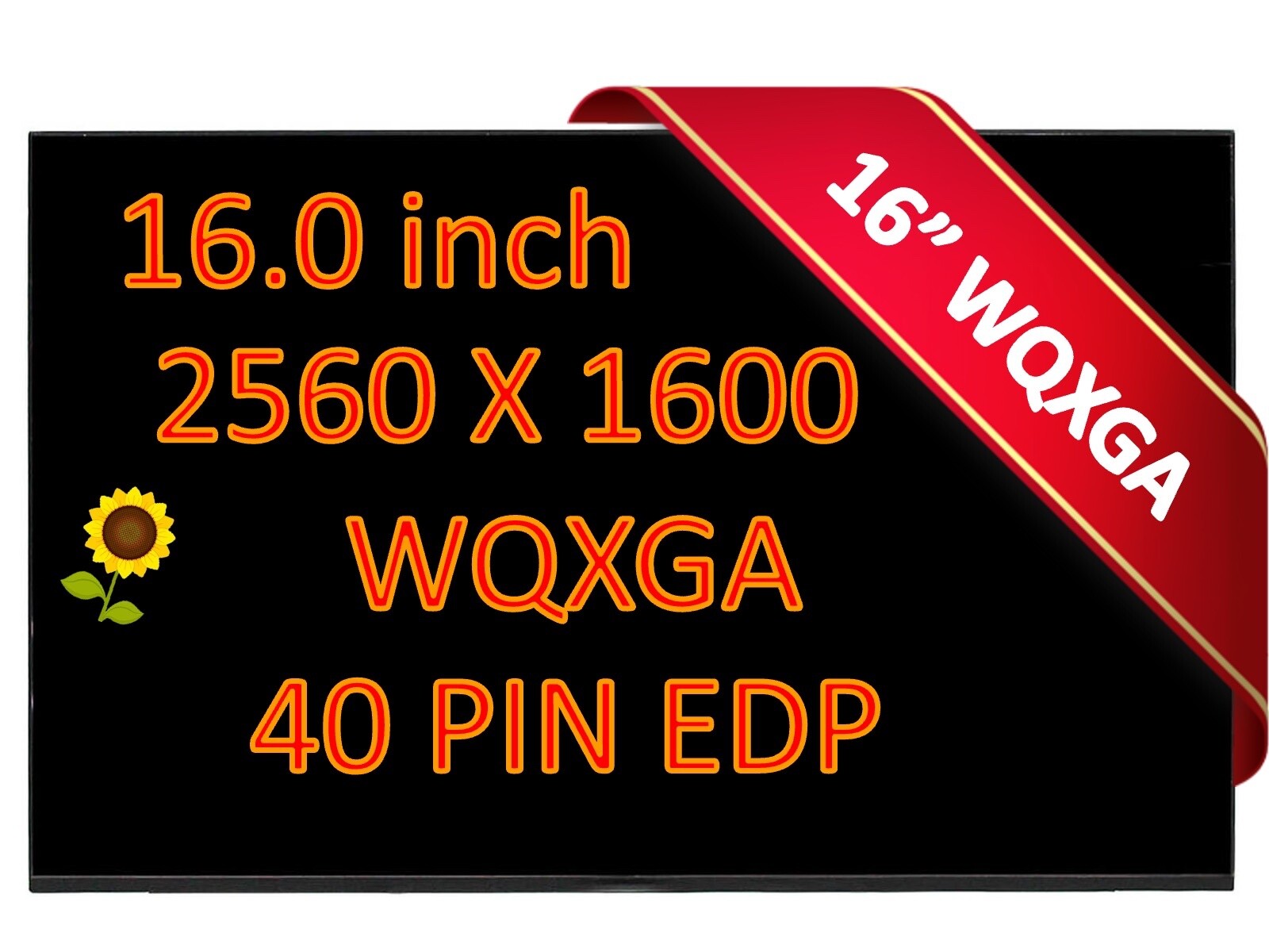 New 120hz 2K Display for Dell Inspiron 16 Plus 7630 P125F 16" 6CGFR LCD Screen