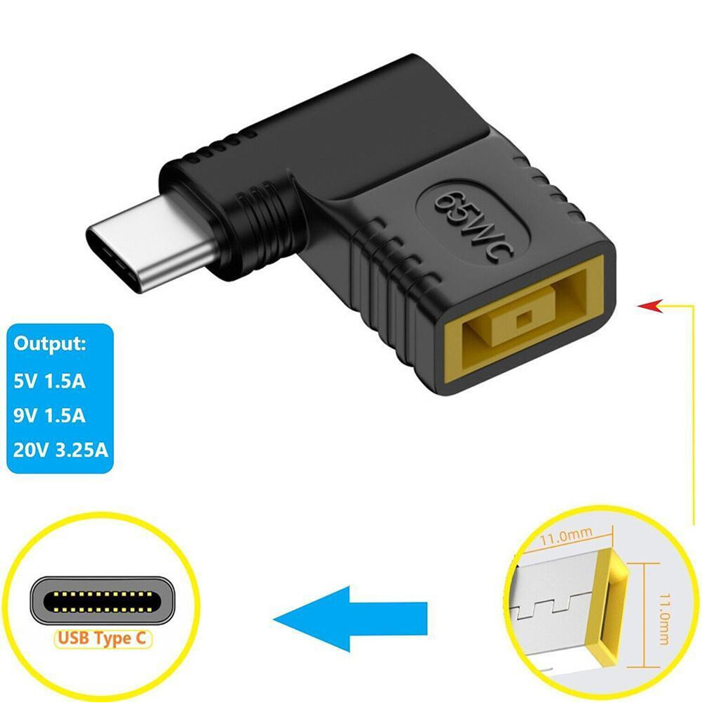 100W/65W Laptop wall Charger Converter USB Type C Power Charging Cable Adapter F