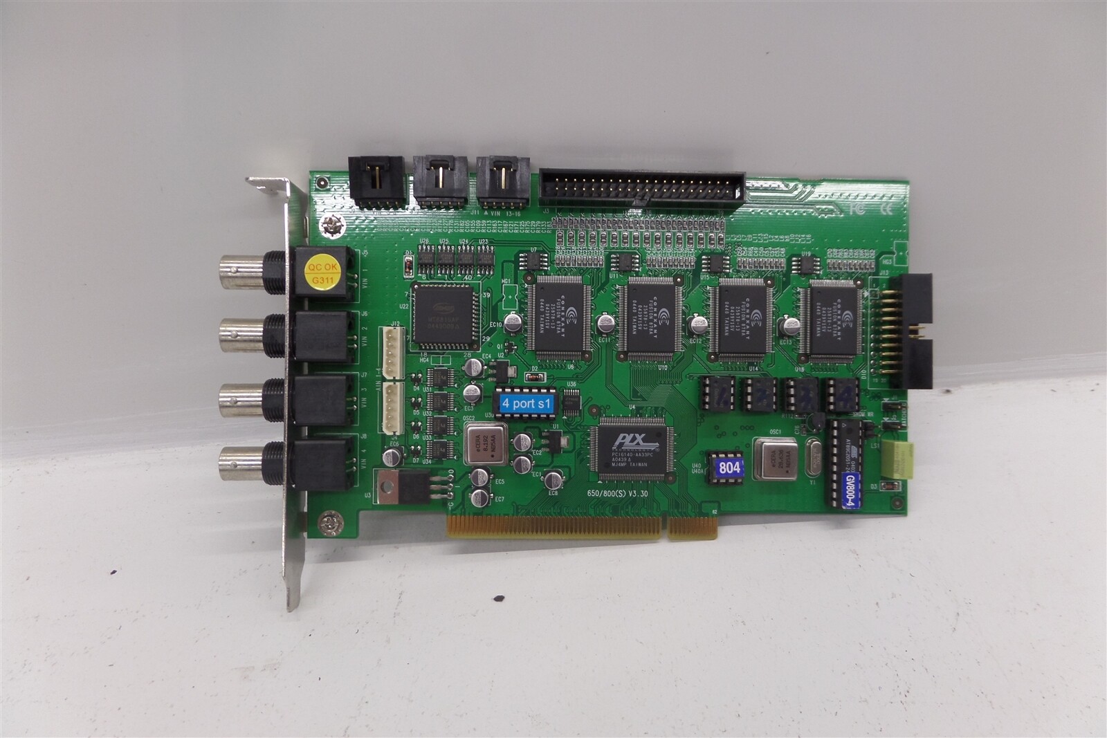 GeoVision GV800-4 v3.00 4CH DVR PCI Card 650/800(S) V3.30