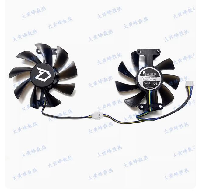 New Graphics Card Cooling Fan For DATALAND RX580 8GB X-Serial War God of War