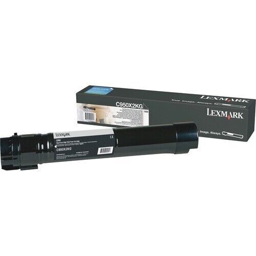 NEW GENUINE Lexmark X950X2KG Extra High Yield Black Toner Cartridge
