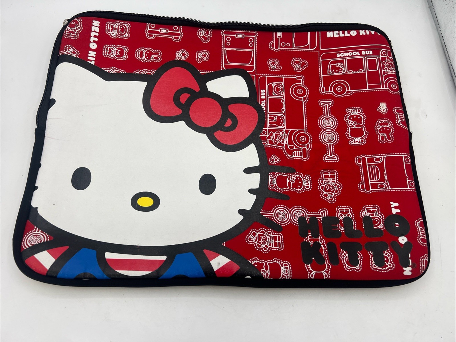 Hello Kitty Red 15x11” Sanrio Neoprene Laptop Sleeve 2011