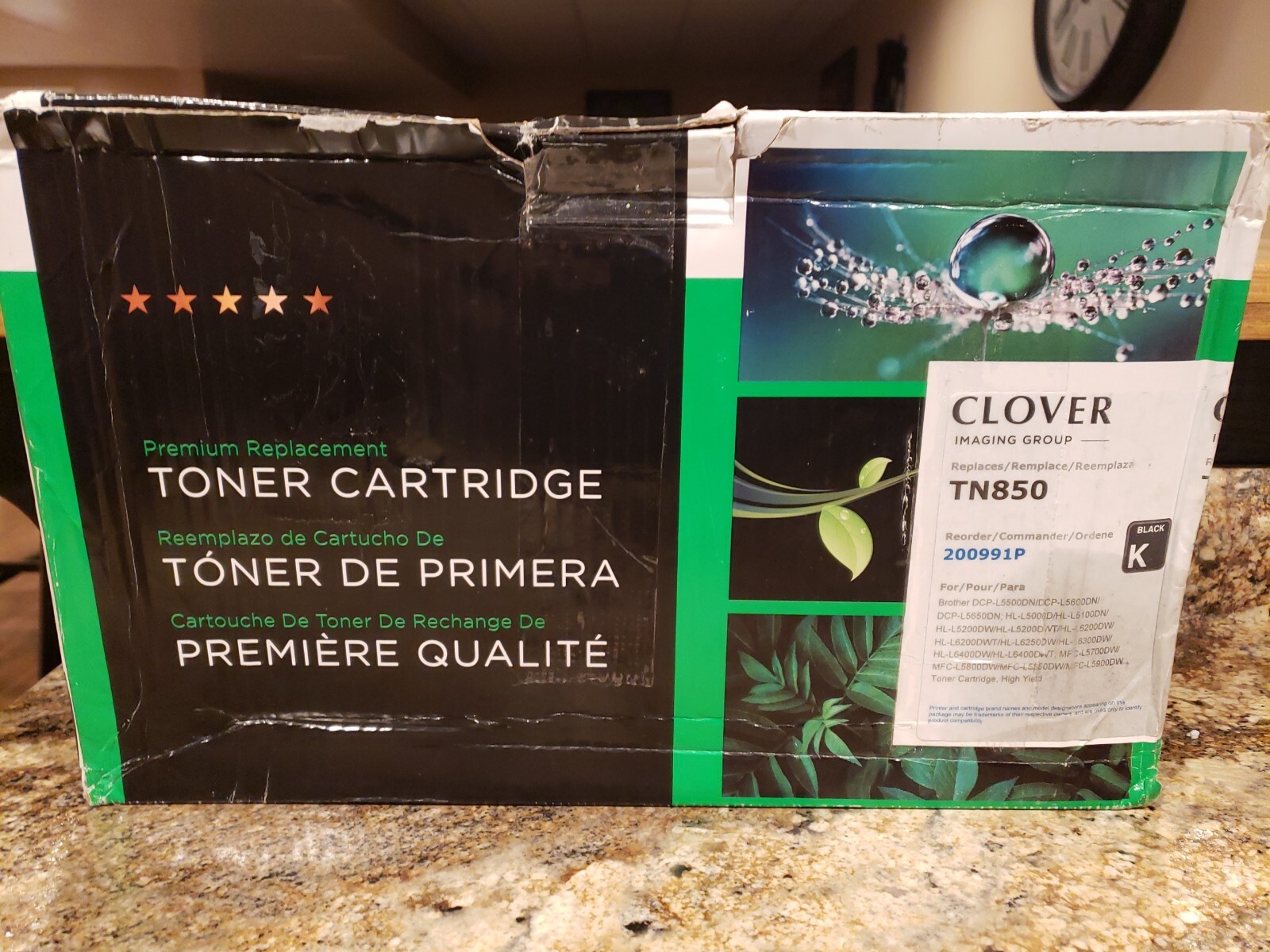 Clover High Yield Toner Cartridge for Brother TN850 200991P