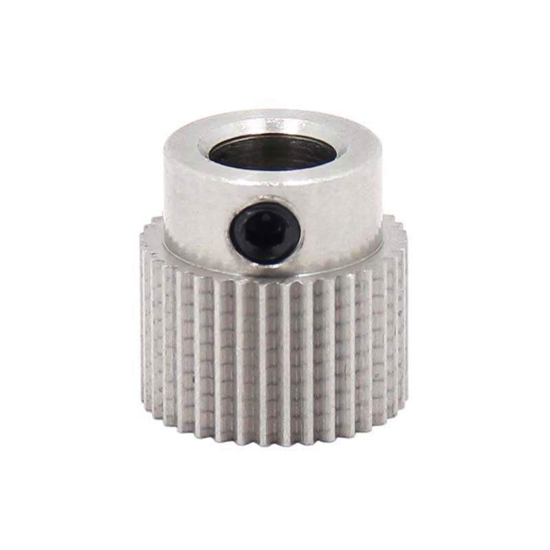 MK7 / MK8 36 Teeth Extruder Drive Gear Feedstock Wheel 5mm 3D Printer Part Steel