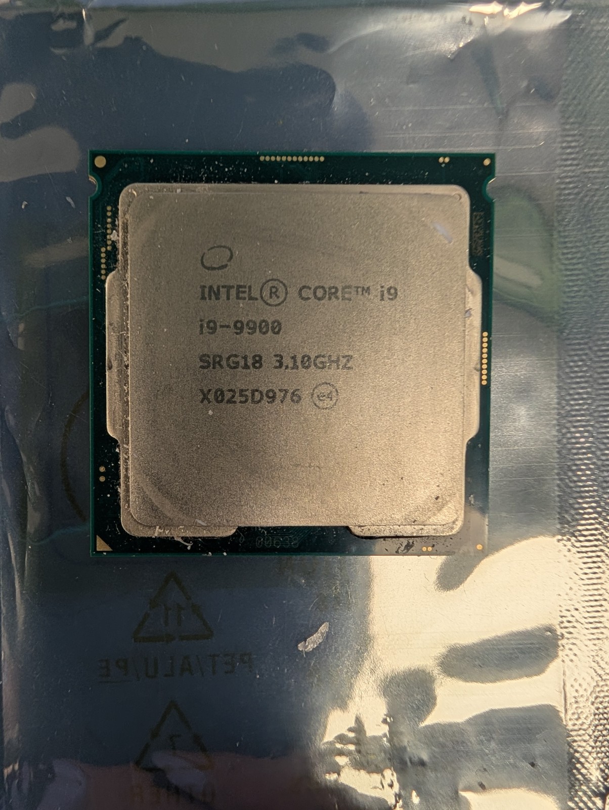 Intel Core i9-9900 @ 3.1GHz  SRG18 CPU PROCESSOR 