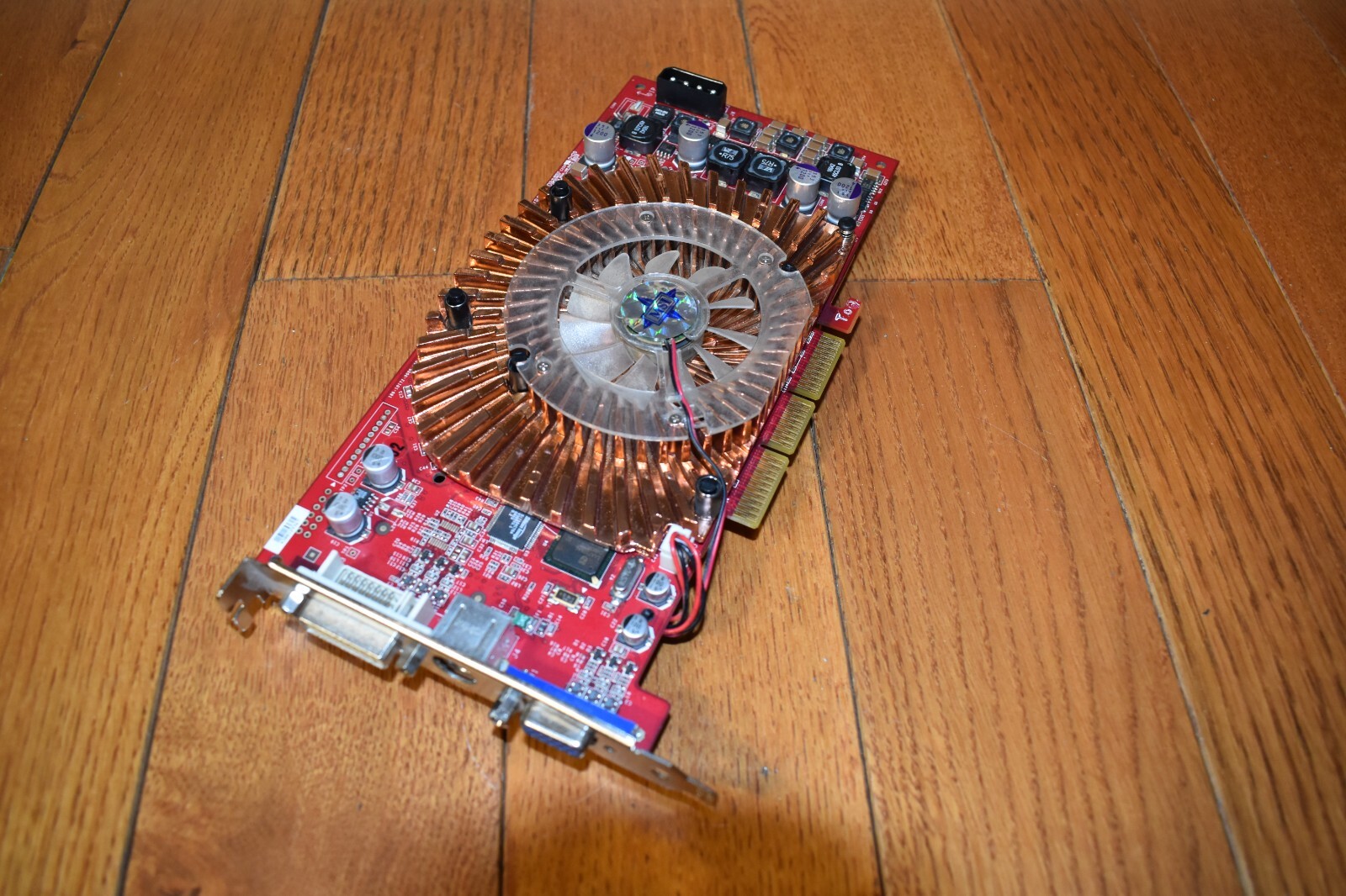 MSI Nvidia Geforce FX 5950 Ultra AGP, Rare Dual Fan Model Parts