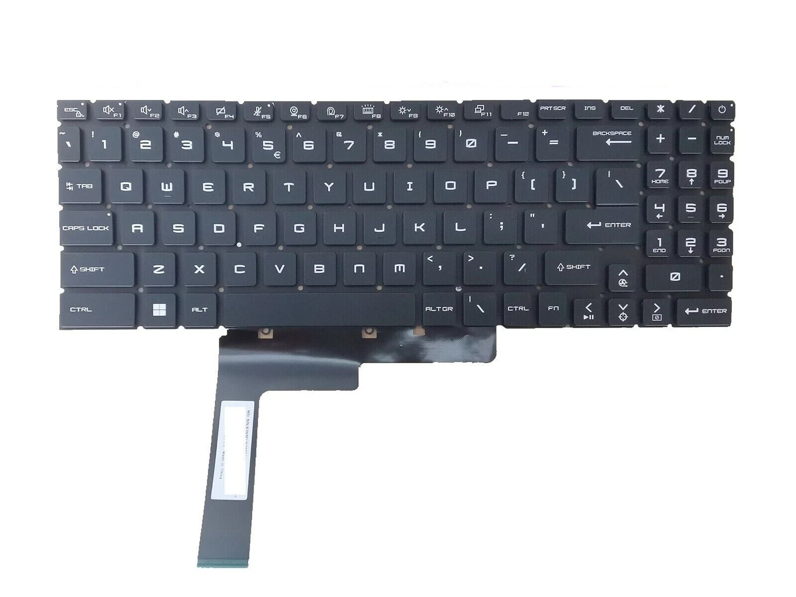 New For MSI Titan GT77 GT77HX MS-17Q1 MSI-17Q2 Per-key RGB Backlit US Keyboard