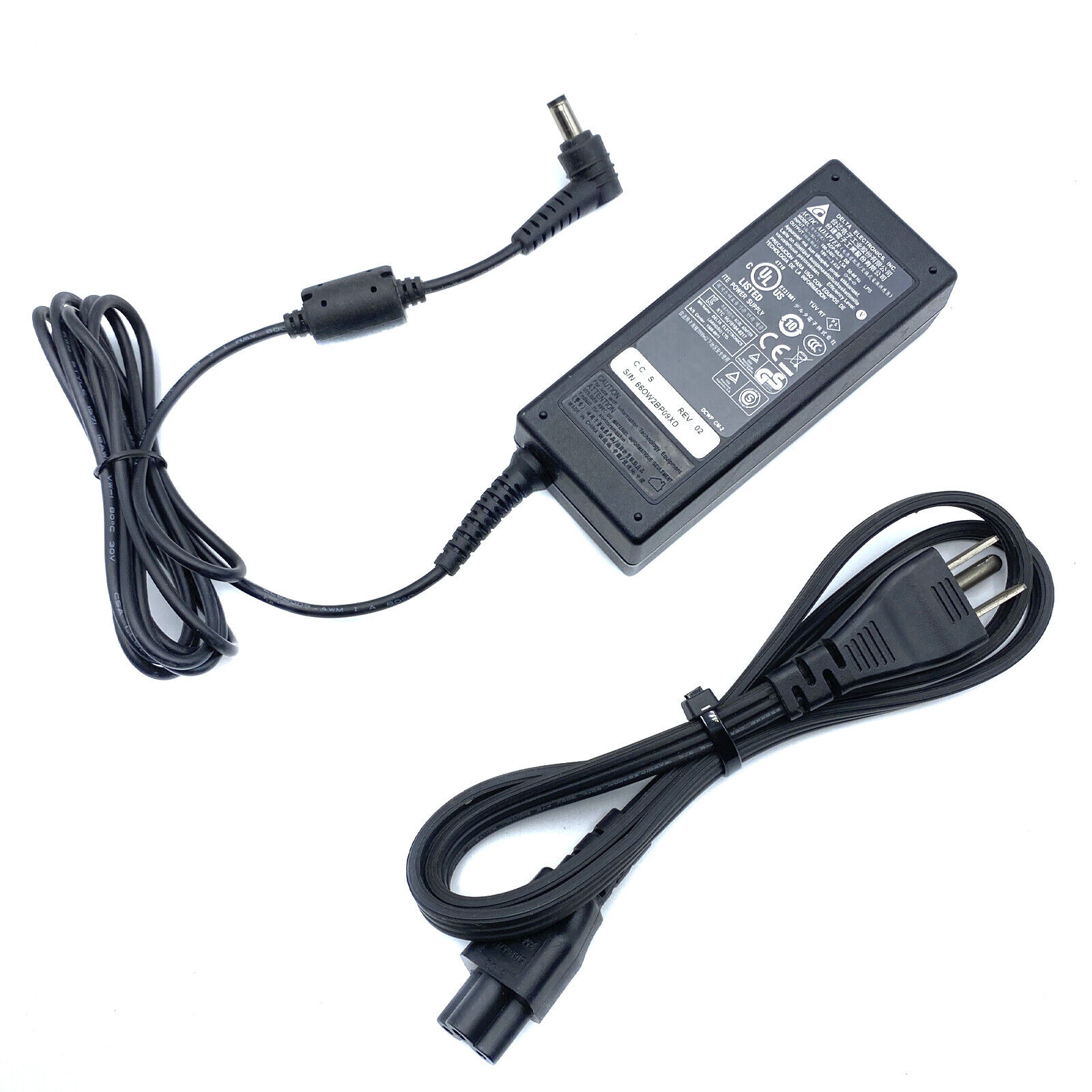 Genuine Delta Power Supply Charger for Asus UL50 UL50Vs UL50Vs-A1B UL80 W/P.Cord