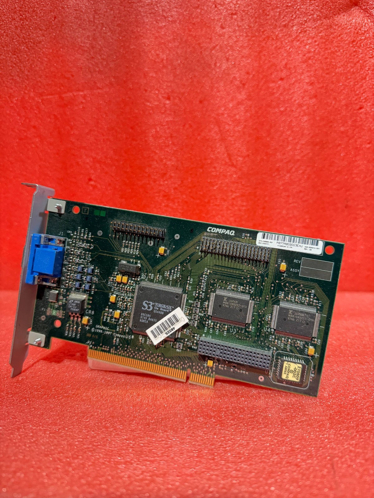 Compaq S3 Virge/GX 2MB PCI Graphics Card- 296684-001