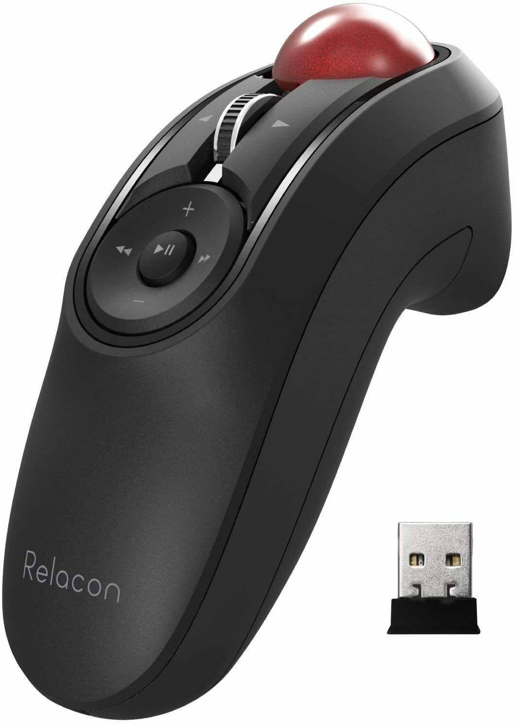 Elecom Mouse Wireless Receiver Included Trackball Handy Type Relacon new