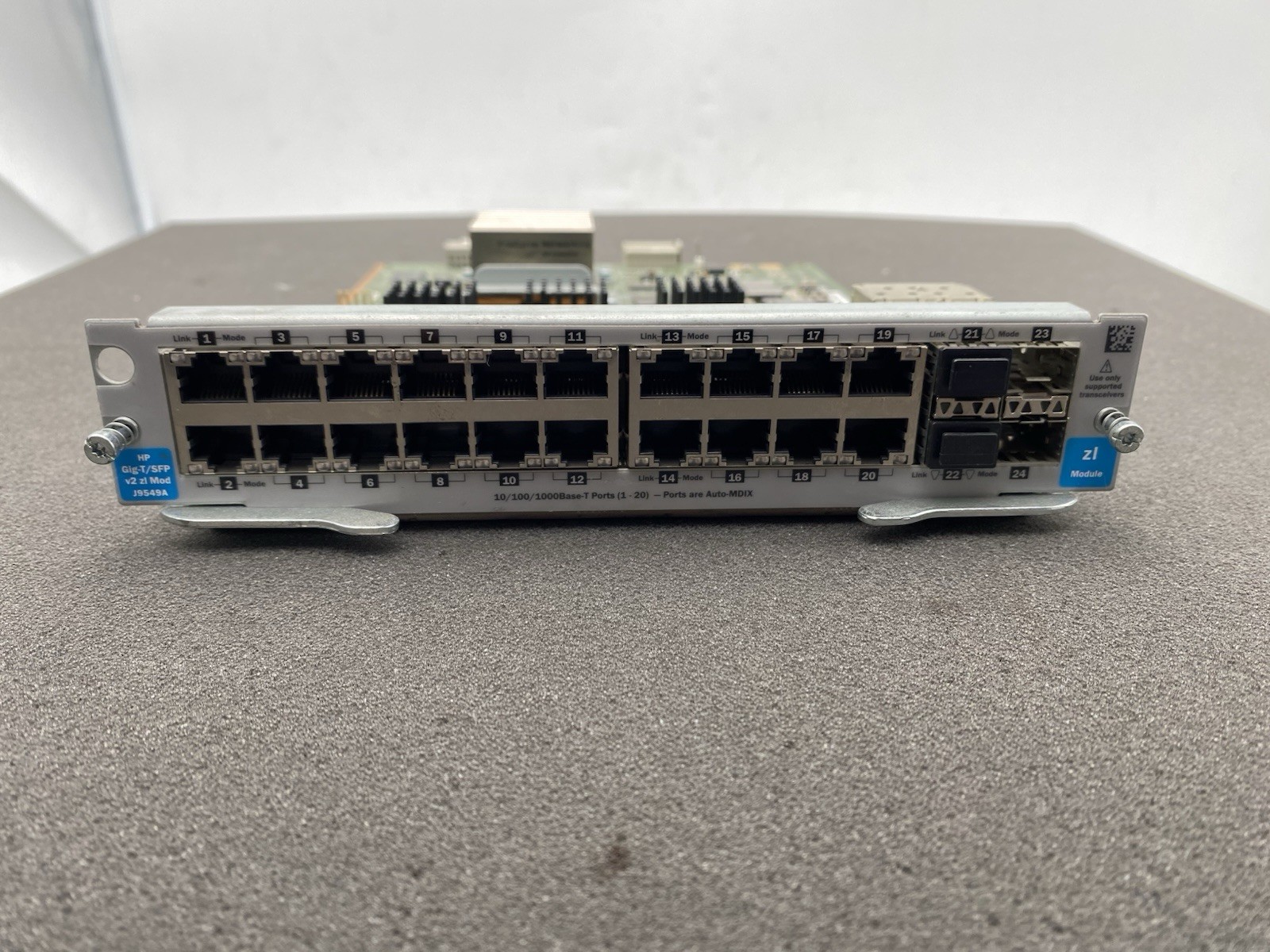 J9549A HP Switch Gig-T/SFP v2 zl Module 24Port