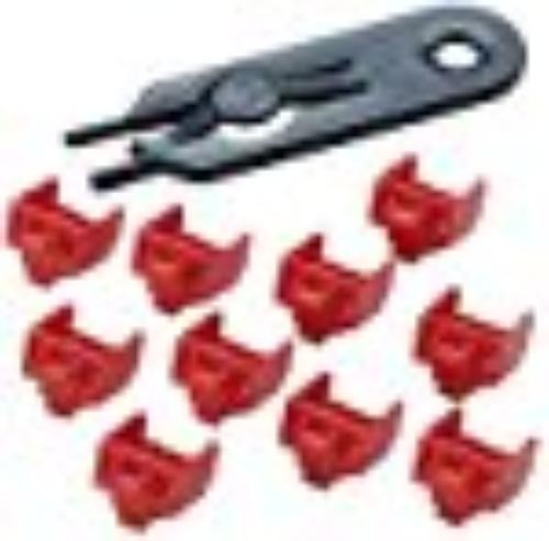 Panduit PSLDCJBIWC Mini-Com Jack Module Blockout - White - 100 Pack