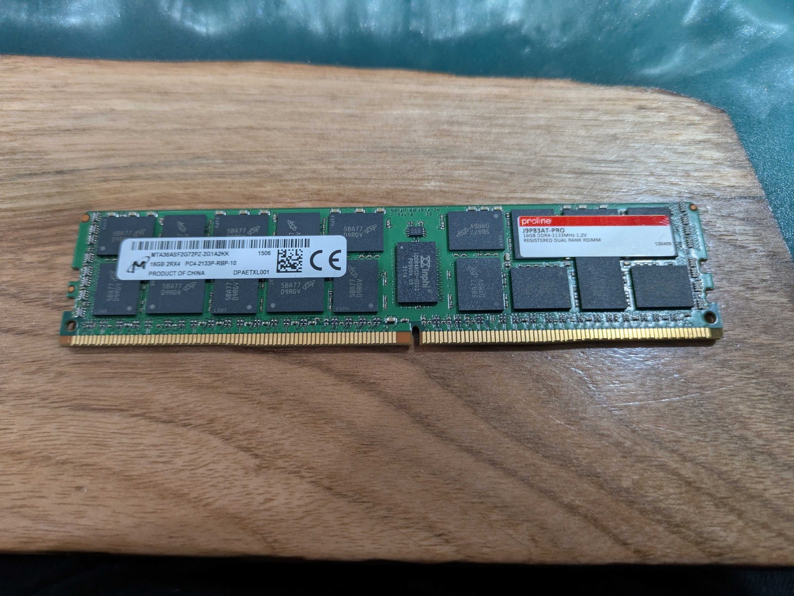 Proline RAM | 16GB DDR4 2133MHz | J9P83AT-PRO | MTA36ASF2G72PZ-2G1A2KK | USED
