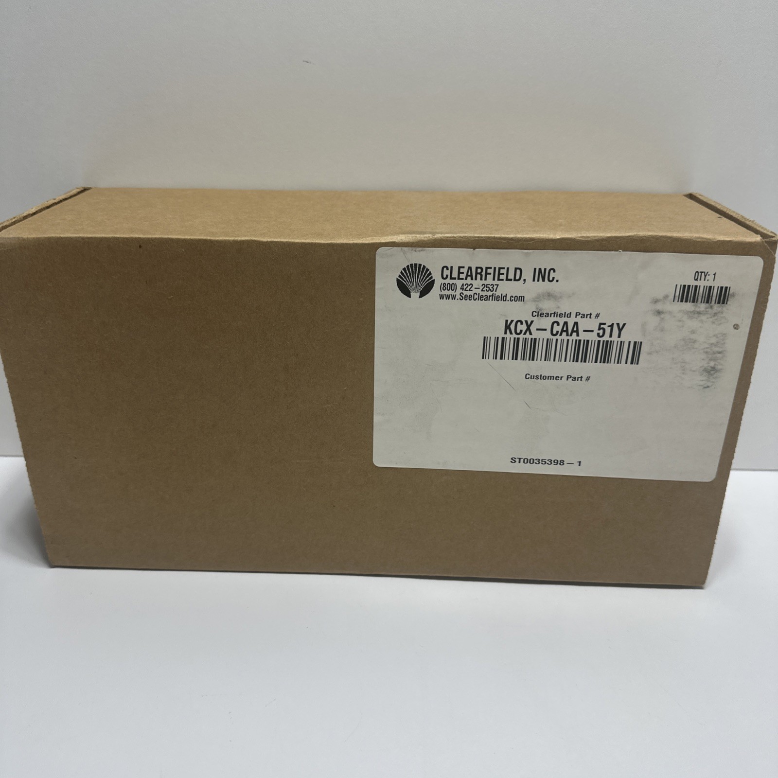 Clearfield WaveSmart 2x32 PLC Fiber Optic Splitter SC/APC KCX-CAA-51Y New
