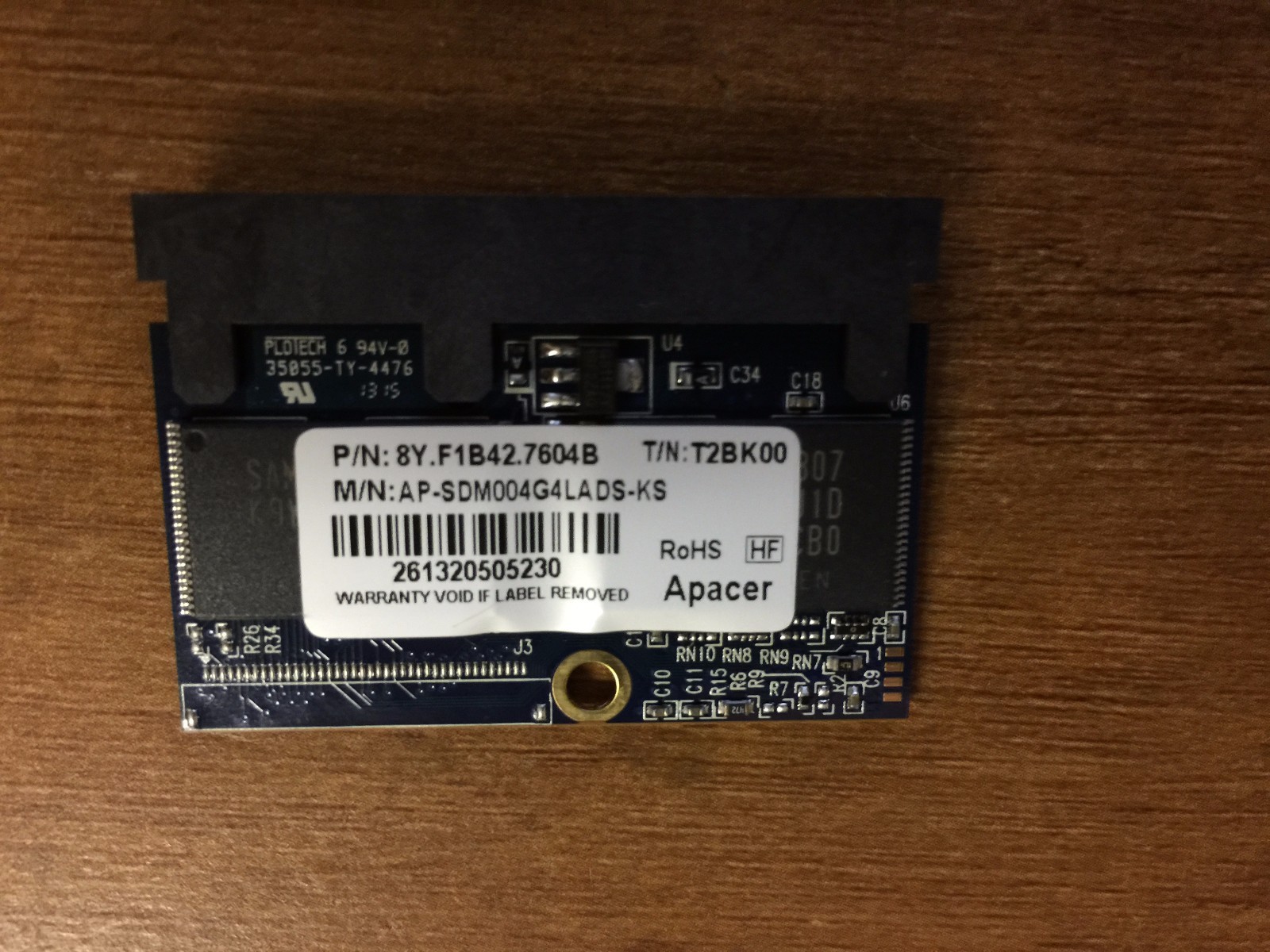 Apacer 2.5" SATA 4 GB SSD Laptop Solid State Drive for Wyse X, Z, D Thin Clients