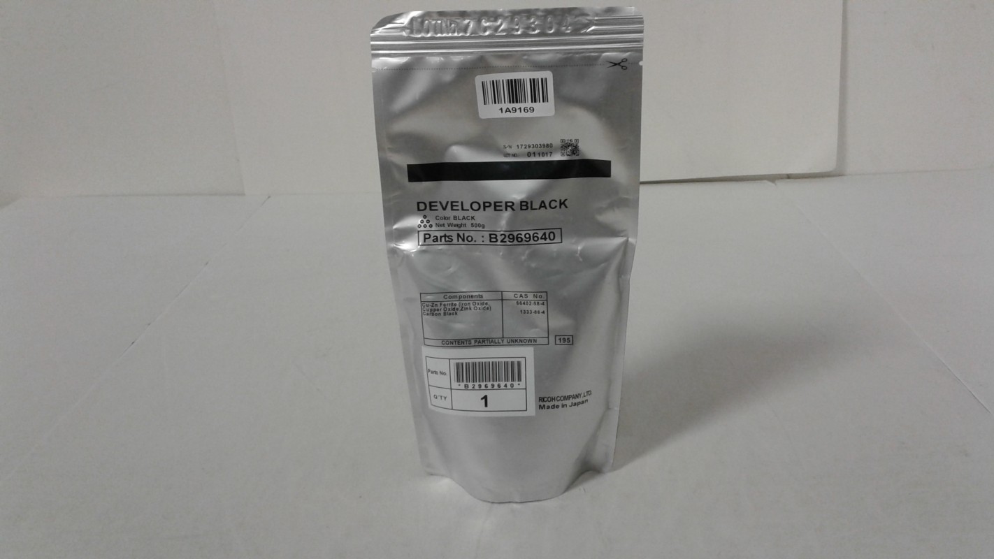 Ricoh B2969640 Developer Black for Ricoh Aficio MP 4002
