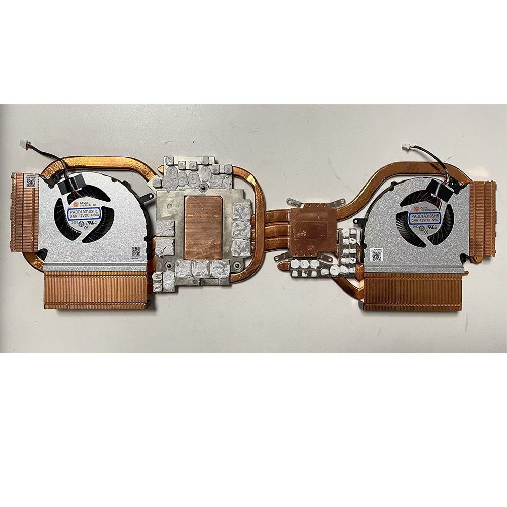 For MSI Vector GP78HX 13VI MS-17S1 4090 CPU GPU Cooling Fan with Heatsink