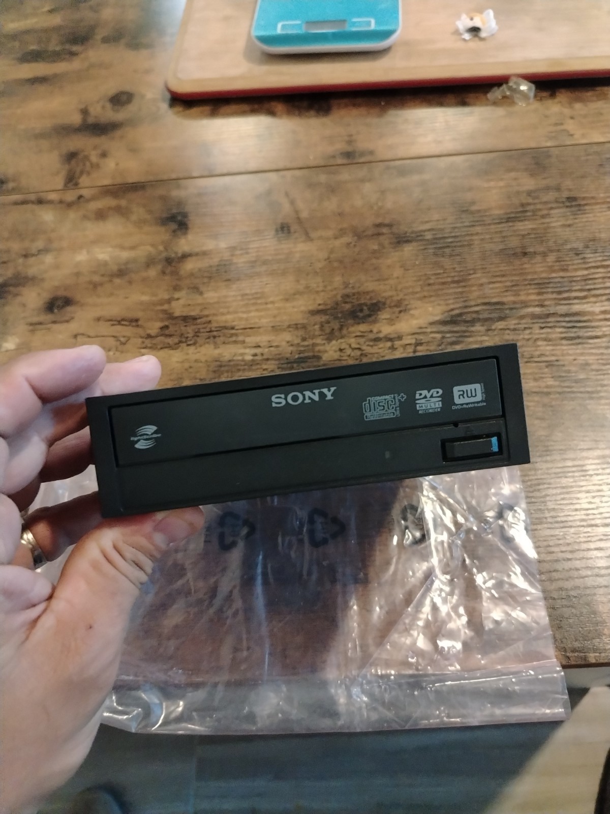 Sony DRU-865S Internal DVD/CD Rewritable Drive SATA 24X Writer Black Bezel