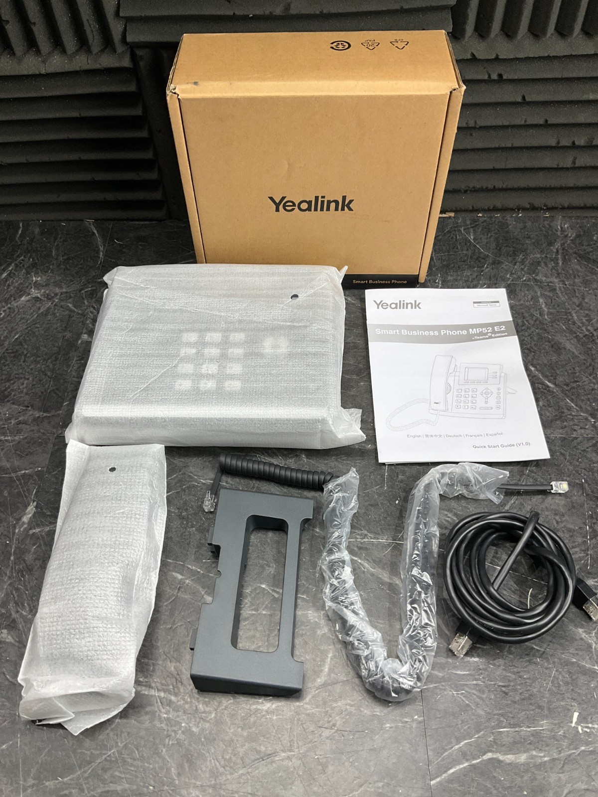 Yealink Microsoft Teams IP Phone MP52-TEAMS-E2 ✅❤️️✅❤️️ OPEN BOX ✅❤️️✅❤️️