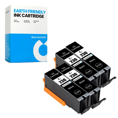 OSI 4-PK Compatible PGI-230 Pigment Black Ink Cartridges for Canon PIXMA TS8820