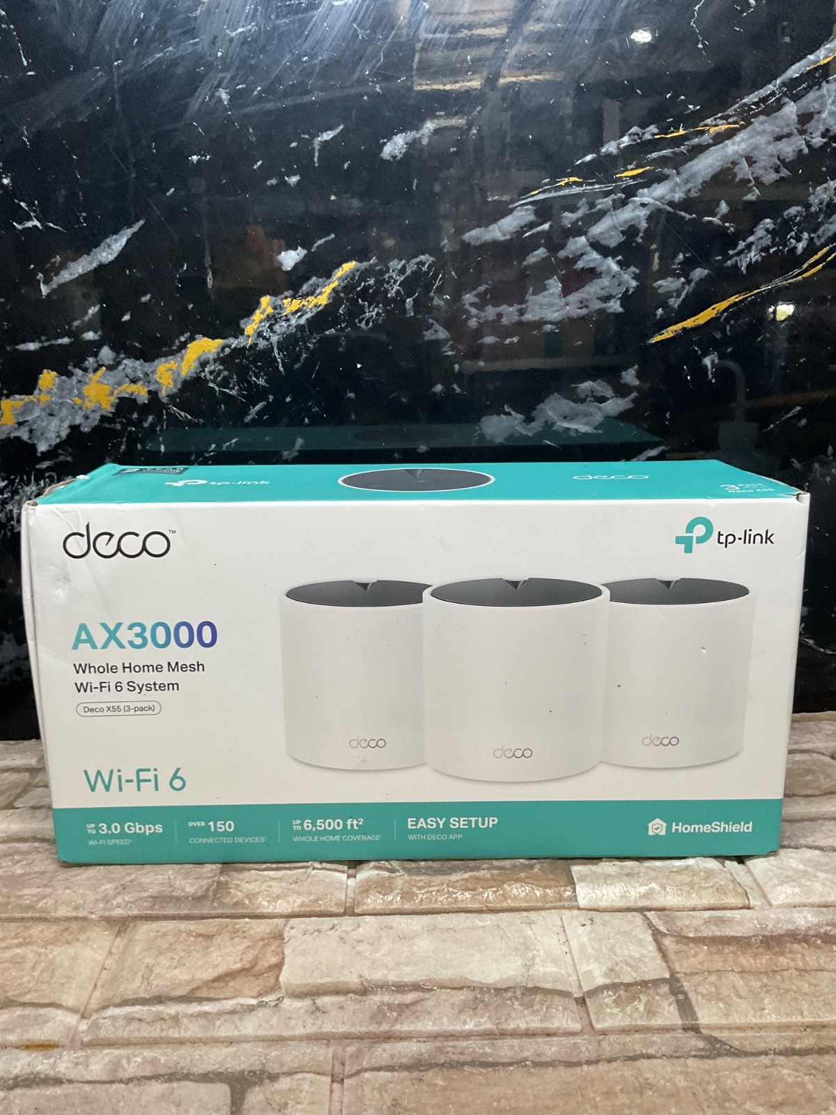 TP-Link Deco X55 3 Pack AX3000 WiFi 6 Mesh System New/Open Box