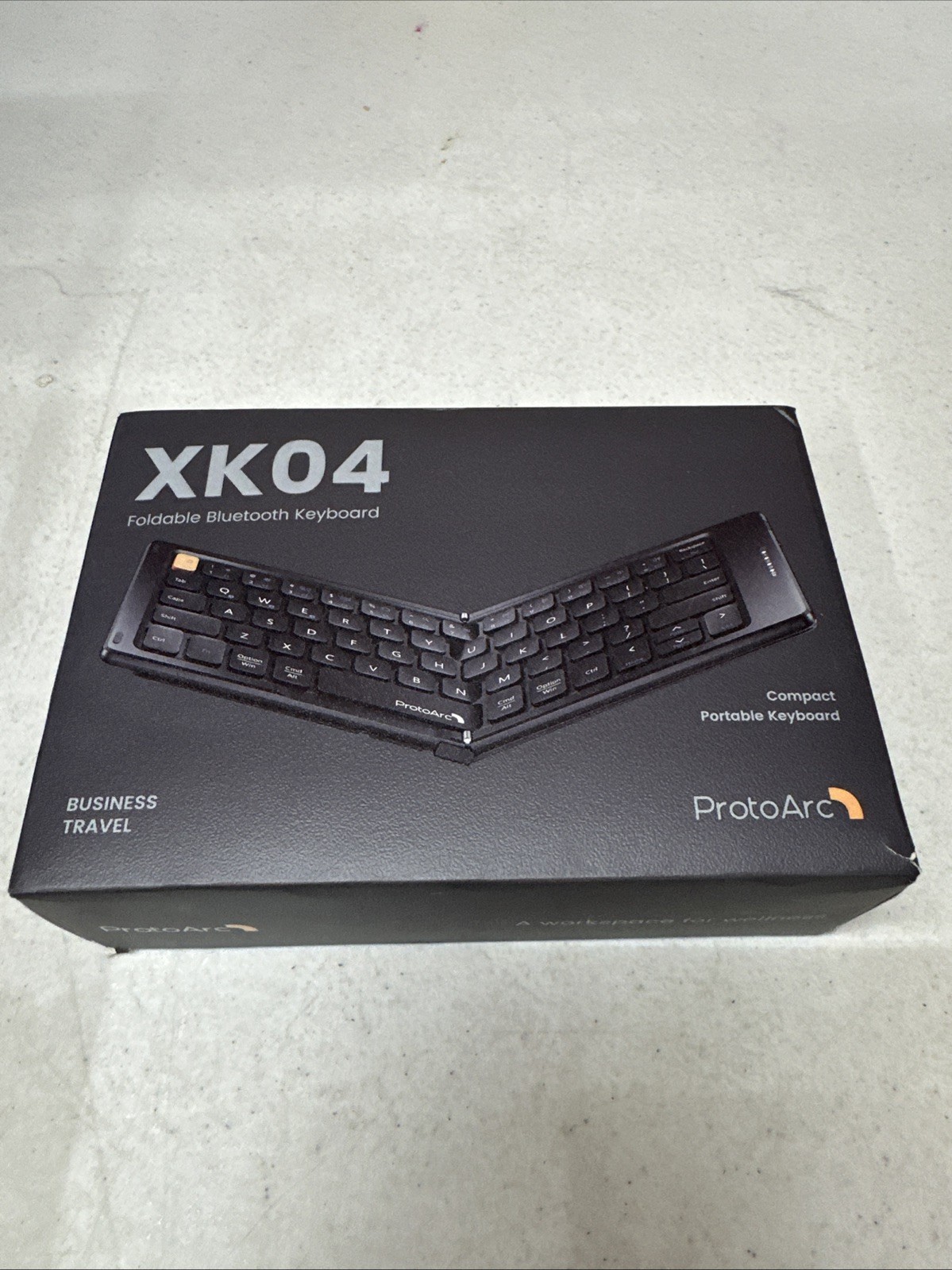 ProtoArc XK04 Foldable Bluetooth Keyboard New 
